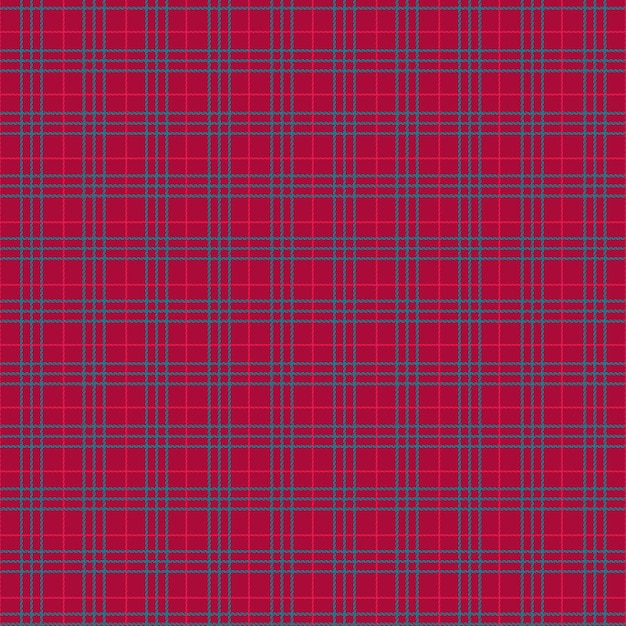 Flat christmas plaid pattern design