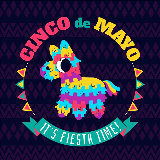 Flat cinco de mayo