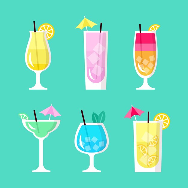 Flat cocktail collection concept