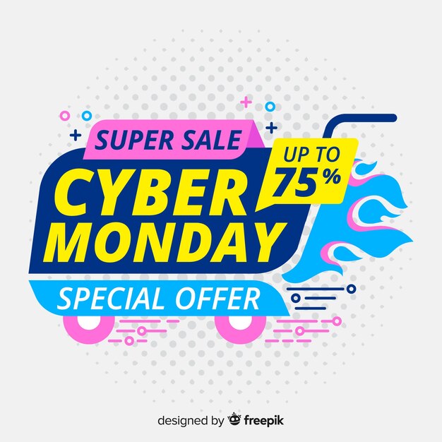 Flat cyber monday with super sale offers