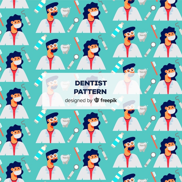 Flat dentist pattern