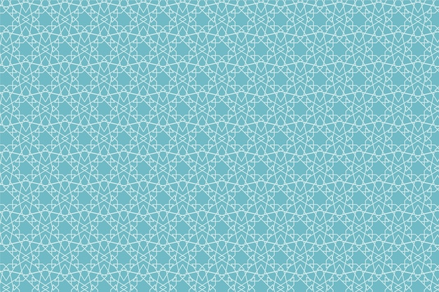 Free Vector flat design arabesque pattern