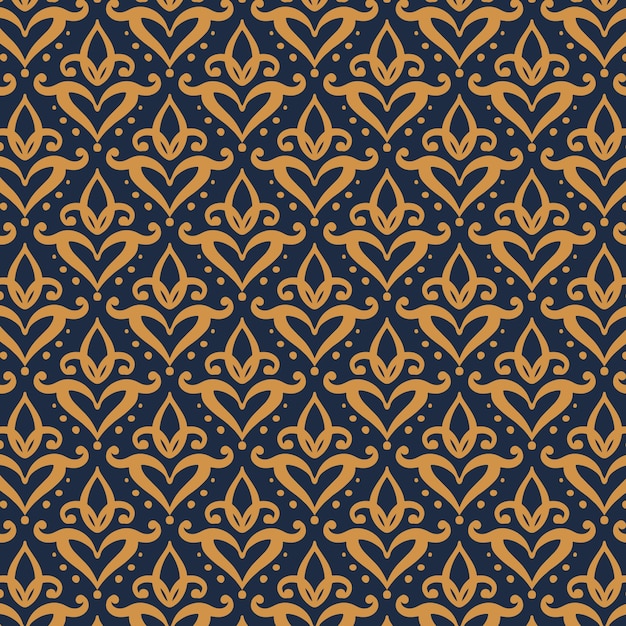 Free Vector flat design art deco pattern