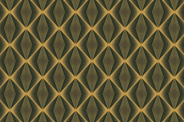 Free Vector flat design art deco pattern