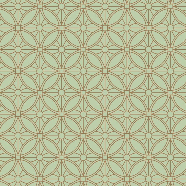 Flat design art deco seamless pattern