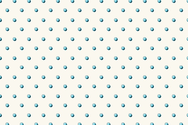 Flat design blue dots background