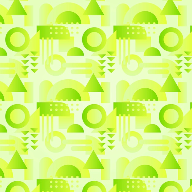 Flat design bright color pattern