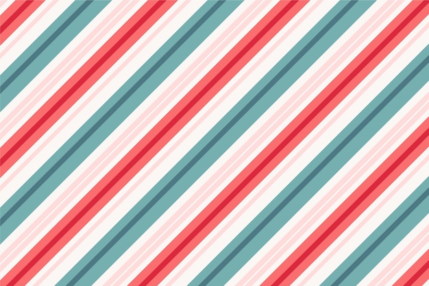 Flat design candy cane background