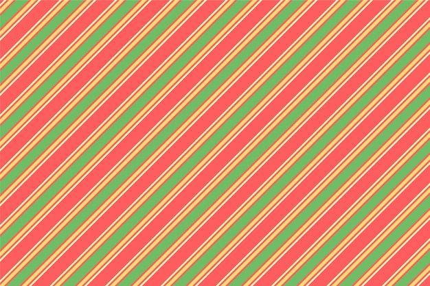 Free vector flat design candy cane background