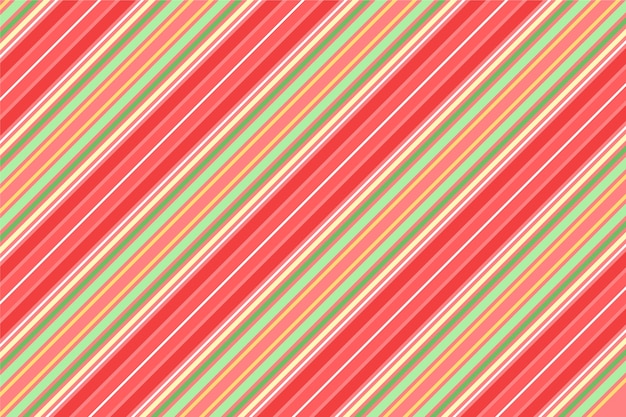 Free vector flat design candy cane background