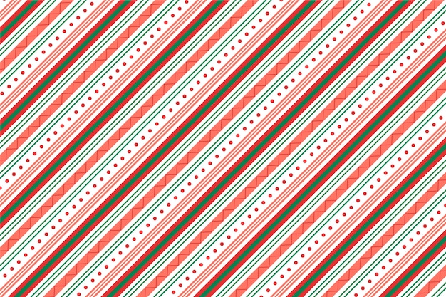 Flat design candy cane background