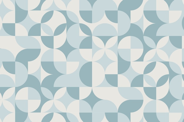 Free Vector flat design color blocking pattern illustration