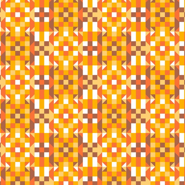 Flat design colorful geometric pattern