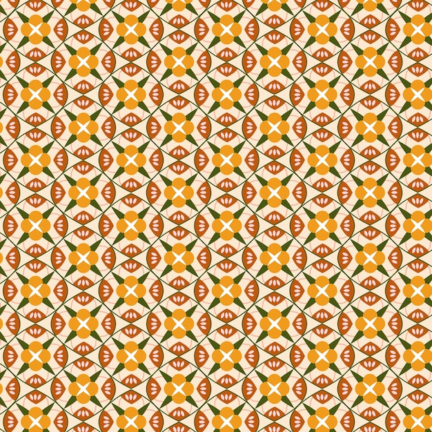 Free Vector flat design creative arabesque pattern