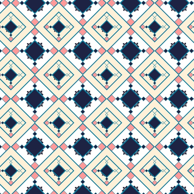 Free vector flat design creative arabesque pattern