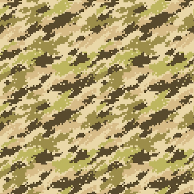 Free vector flat design digital camo pattern