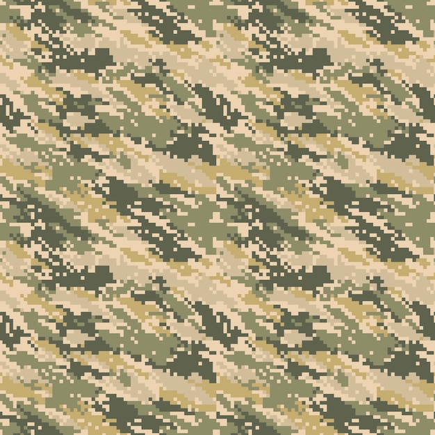 Free vector flat design digital camo pattern