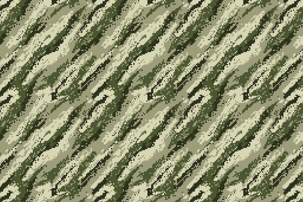 Free vector flat design digital camo pattern