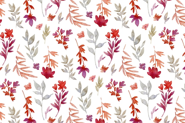 Free vector flat design floral background