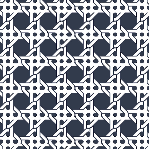 Free Vector flat design lattice pattern design