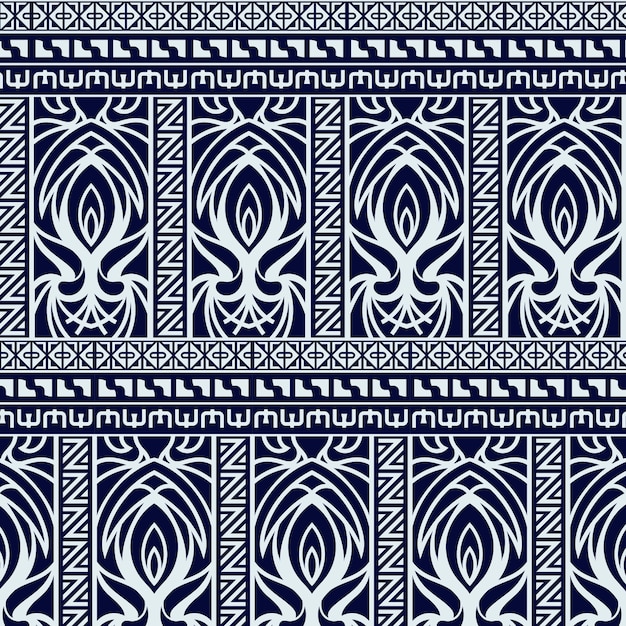 Free vector flat design maori tattoo pattern design