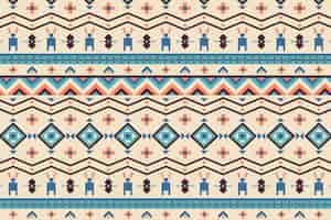 Free vector flat design native american pattern