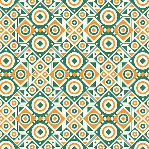 Free Vector flat design peruvian pattern