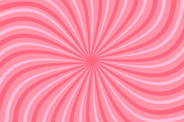 Free Vector flat design pink swirl background