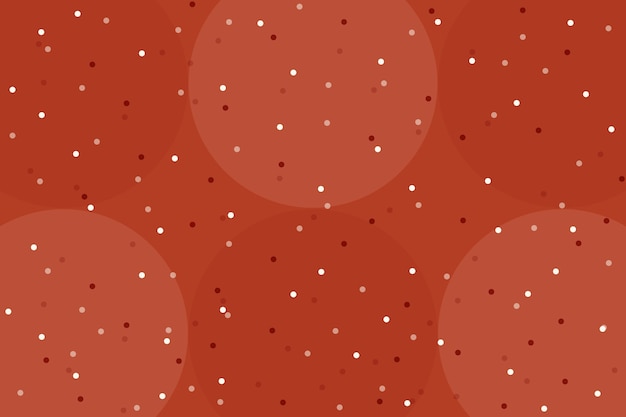 Flat design polka dot background