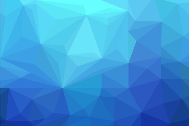 Flat design polygonal background