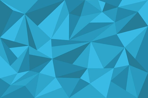 Flat design polygonal background