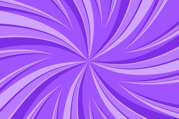 Flat design purple swirl background