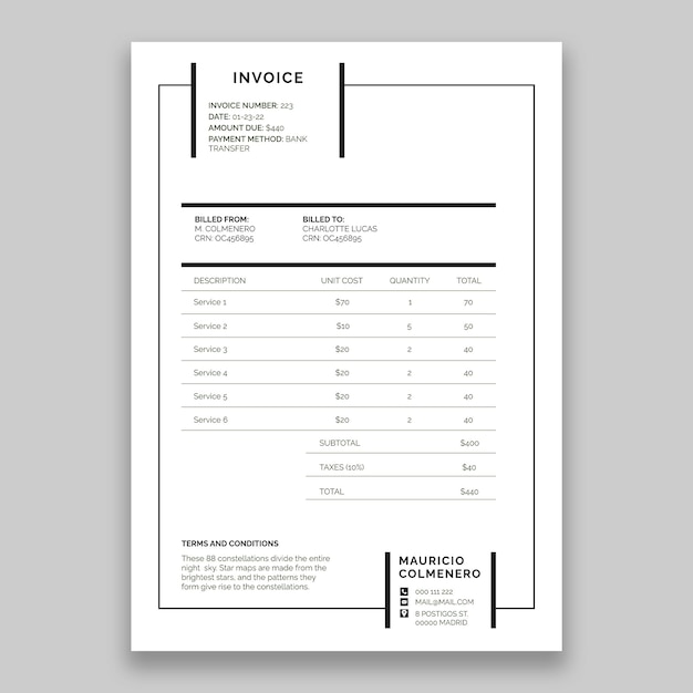 Free Vector flat design real estate template