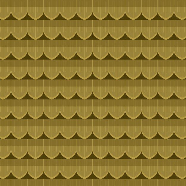 Free Vector flat design roof tile pattern