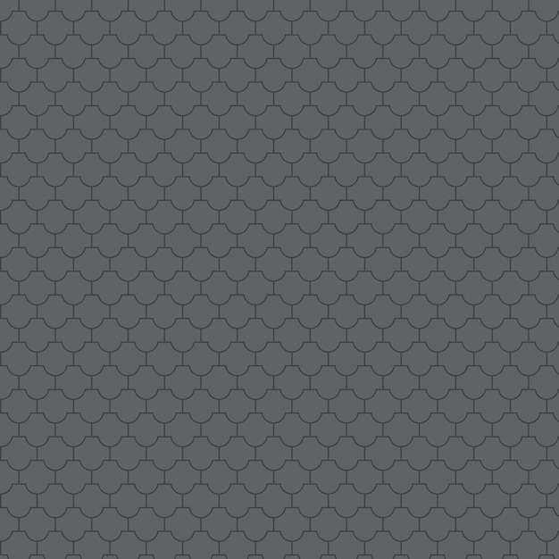 Flat design roof tile pattern