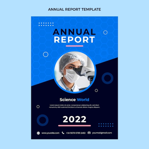 Flat design science annual report