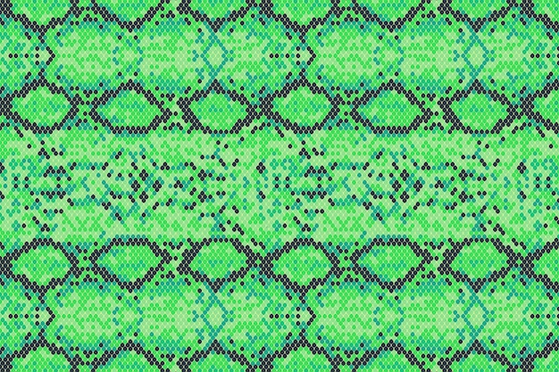 Free vector flat design snake skin pattern background