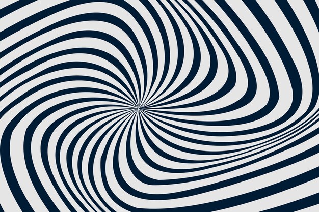 Flat design spiral circle background