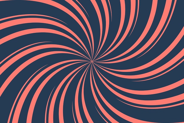 Free Vector flat design spiral circle background