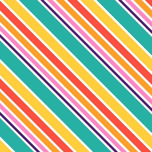 Free vector flat design stripes pattern