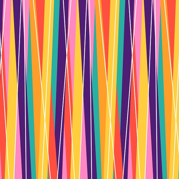 Flat design stripes pattern