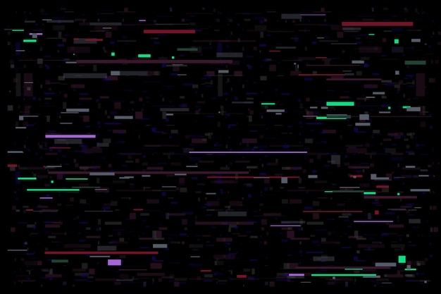 Flat design vhs effect background