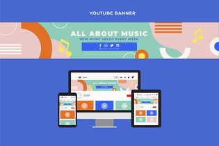 youtube banner template