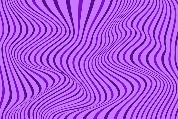 Flat drawn purple striped background