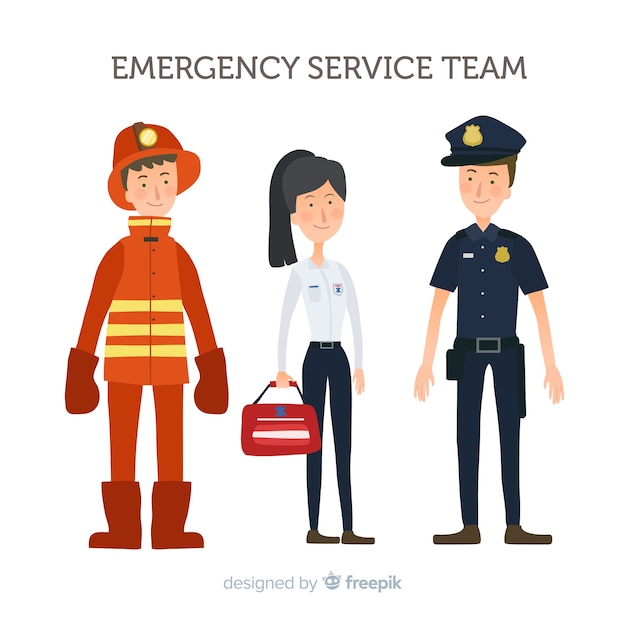 Flat emergency team design