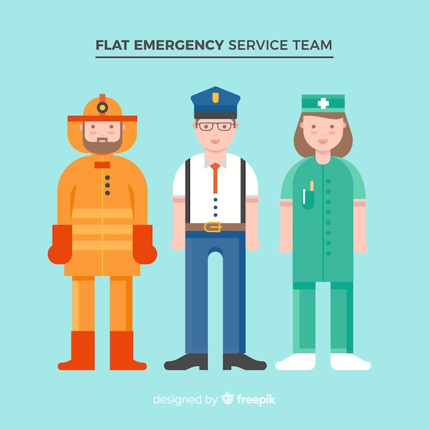 Flat emergency team