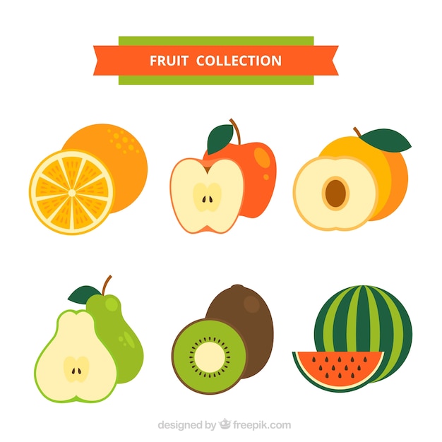 Flat fruit pack