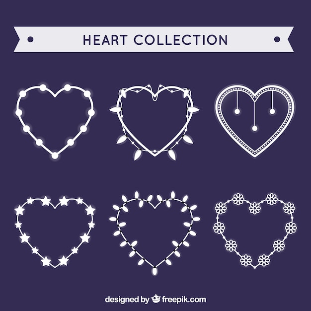 Flat heart collection