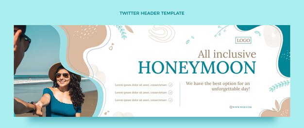 Flat honeymoon twitter header