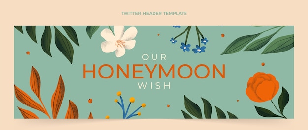 Flat honeymoon twitter header